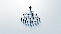 Illustration des structures de loyauté et du lien de pouvoir au sein des élites