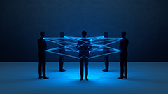 Illustration de la culture organisationnelle et du design comportemental pour la cohésion