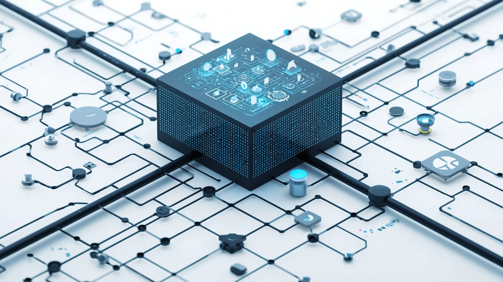Illustration de l’architecture data des leaders optimisant la performance et l’agilité numérique